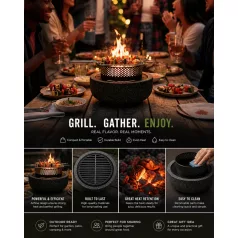 Exterierový party grill