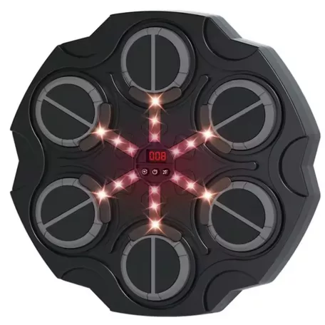 Nástenný hudobný boxerský terč + rukavice - Bluetooth, nabíjanie cez USB, vstavaný reproduktor