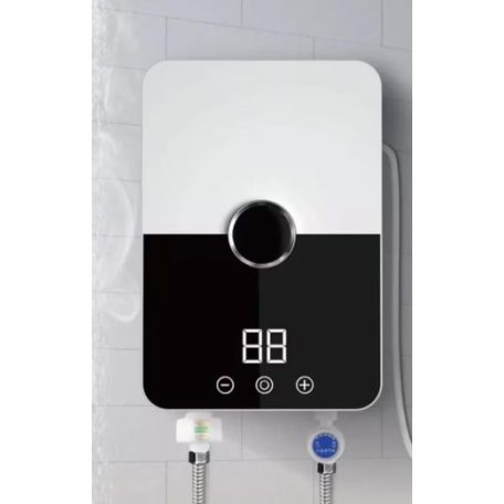 Okamžitý elektrický ohrievač vody v bielej farbe - 3000W