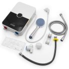 Okamžitý elektrický ohrievač vody v bielej farbe - 3000W