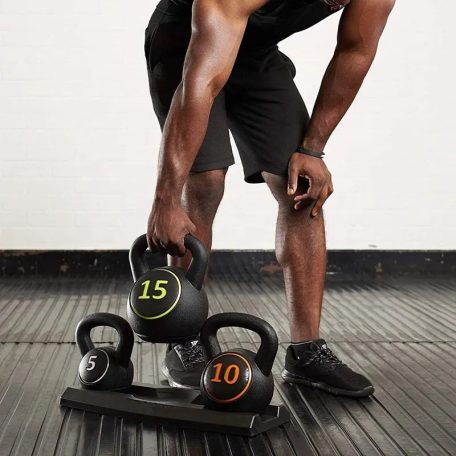 Sada kettlebell - 2,25 kg, 4,45 kg a 7 kg