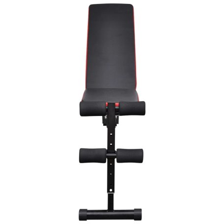 Viacpolohovo nastaviteľná lavica na posilňovanie brušných svalov