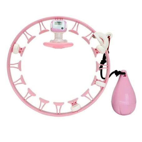 Hula hoop s váhou a LCD displejom