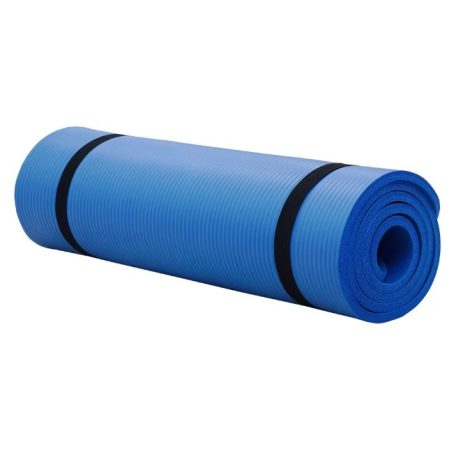 Podložka na jogu v modrej farbe