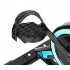 Čierno-modrý profesionálny spinningový bicykel