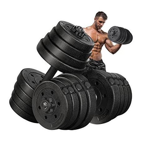 Sada činiek na posilňovanie svalov - so 16 kotúčmi - 30 kg
