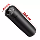 Smart termohrnček  z nehrdzavejúcej ocele s LCD displejom - 480 ml