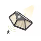 100 LED slnečné solárne pouličné osvetlenie so snímačom pohybu