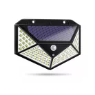 100 LED slnečné solárne pouličné osvetlenie so snímačom pohybu